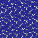 Marrokain-Krepp-Stoff Margaritas Blau - Ribes y Casals