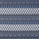 Krepp Marrocain Mosaik Stoff Blau - Ribes y Casals