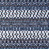 Krepp Marrocain Mosaik Stoff Blau - Ribes y Casals