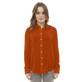 Stoff Krepp Marrocain Fluor Orange - Ribes y Casals