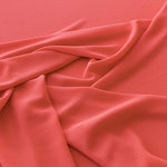 Stoff Krepp Marrocain Fluor Orange - Ribes y Casals