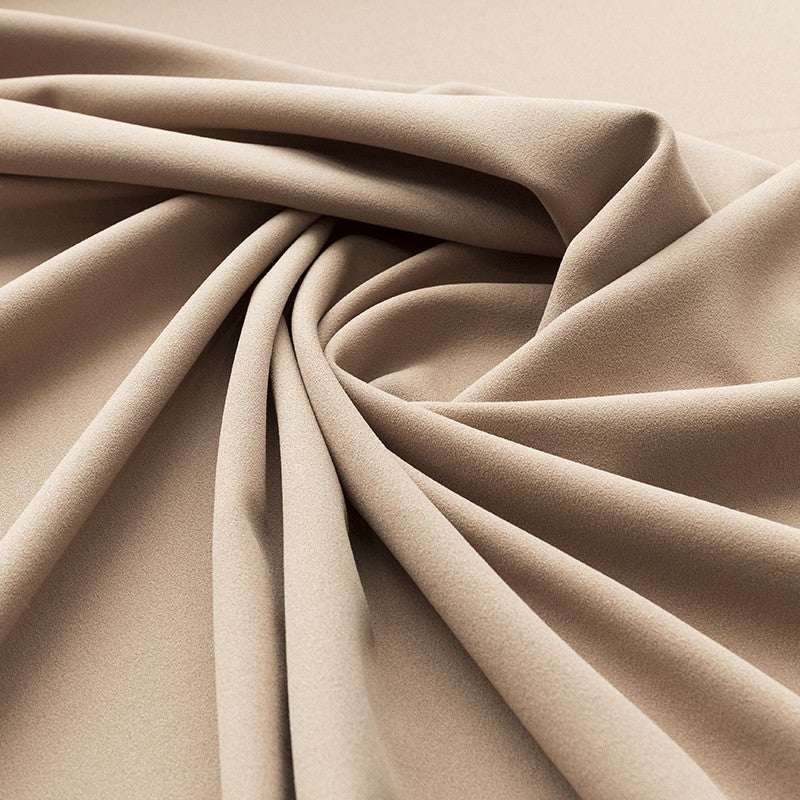 Neopren-Strickstoff Crep Camel - Ribes y Casals