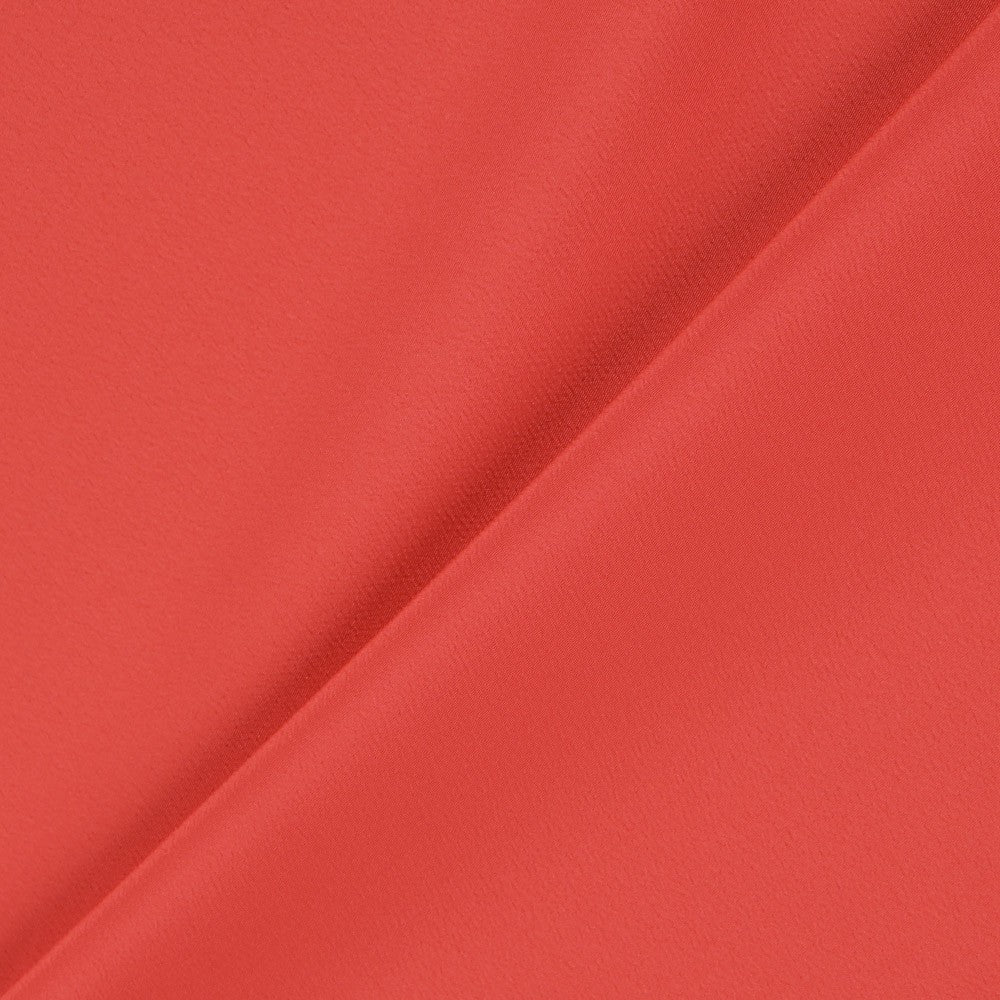 Stoffrest Crêpe Neu Koralle – Verschiedene Maße x Breite 150 cm - Ribes y Casals