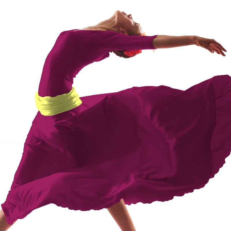 Fuchsia Krepp-Stoff - Ribes y Casals