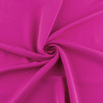 Fuchsia Krepp-Stoff - Ribes y Casals