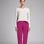 Fuchsia Krepp-Stoff - Ribes y Casals