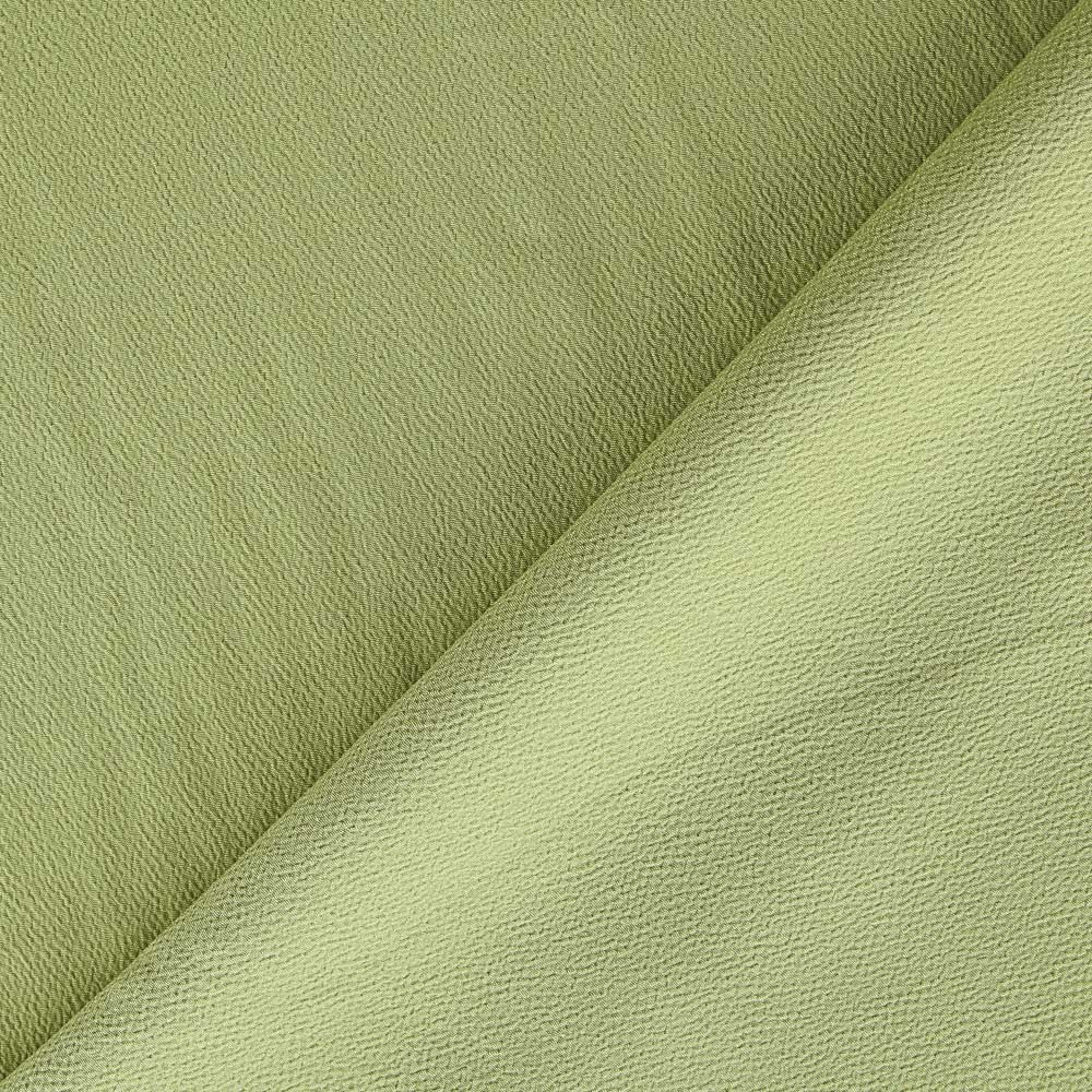 Stoffrest aus pistaziengrünem Crêpe – verschiedene Maße x Breite 150 cm - Ribes y Casals