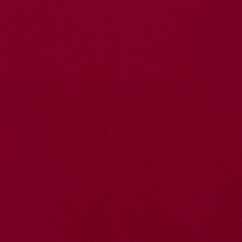 Mantel Stoff Loden Wolle Rot - Ribes y Casals