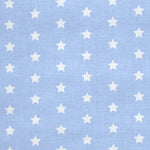 Baumwollstoff Sterne Hellblauer Hintergrund - Ribes y Casals