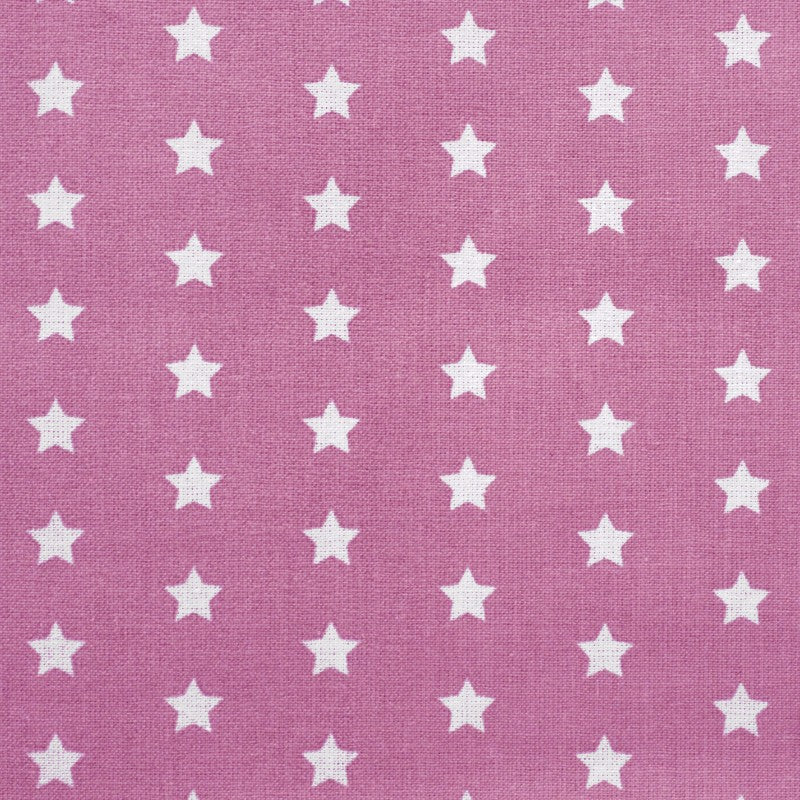 Baumwollstoff Sterne Rosa Hintergrund - Ribes y Casals