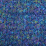 Marineblauer Tie Dye Baumwollstoff - Ribes y Casals
