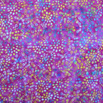 Fuchsia Baumwolle Tie Dye Stoff Fuchsia - Ribes y Casals