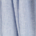 Blau gestreifter Leinenstoff - Ribes y Casals