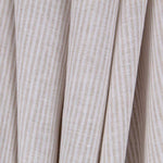 Beige gestreifter Leinenstoff - Ribes y Casals