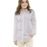 Beige gestreifter Leinenstoff - Ribes y Casals