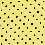 Hellgelber Satin-Polka-Dot-Stoff - Ribes y Casals