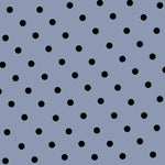 Polka Dots Satin Hellblau - Ribes y Casals