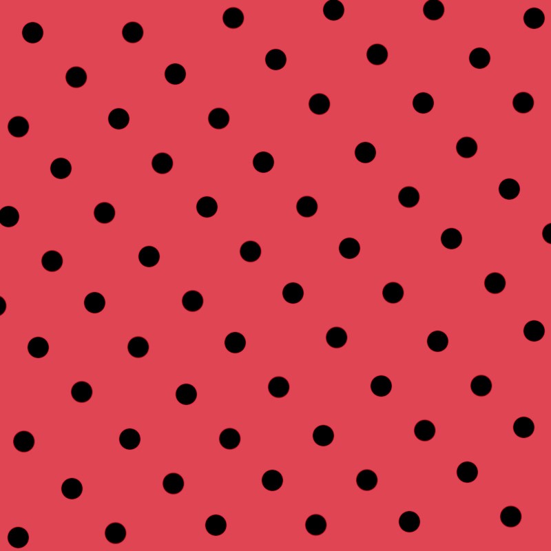 Polka Dot Satin Stoff Hot Pink - Ribes y Casals