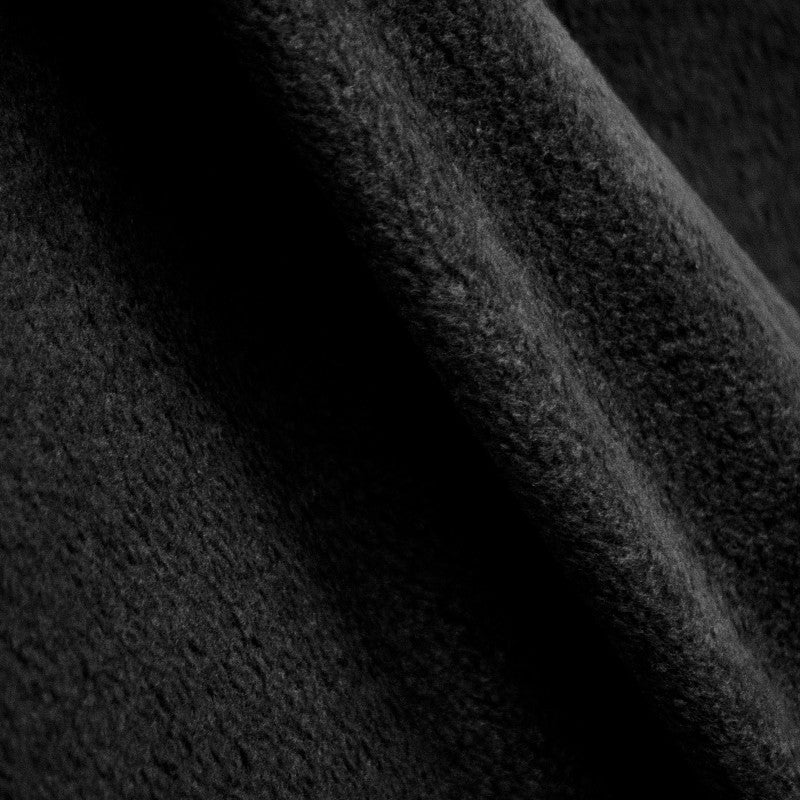 Schwarzer Fleece-Stoff - Ribes y Casals