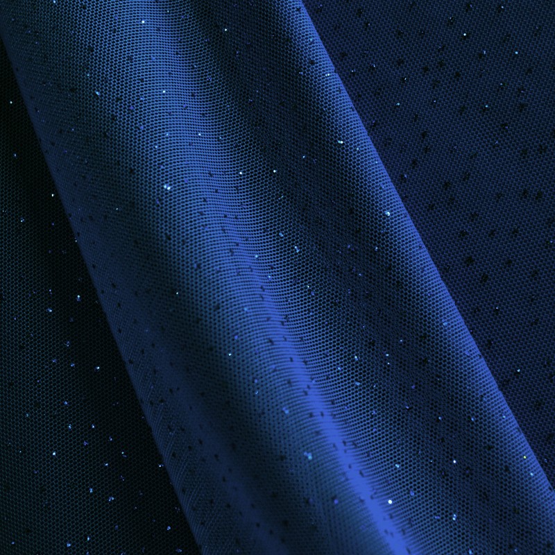 Blauer Glitzer-Tüll - Ribes y Casals
