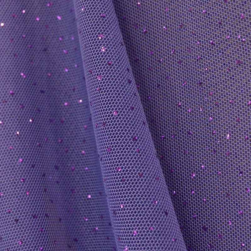 Fliederfarbener Glitzer-Tüll - Ribes y Casals