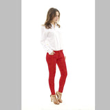 Denim Floc Korallenstoff - Ribes y Casals