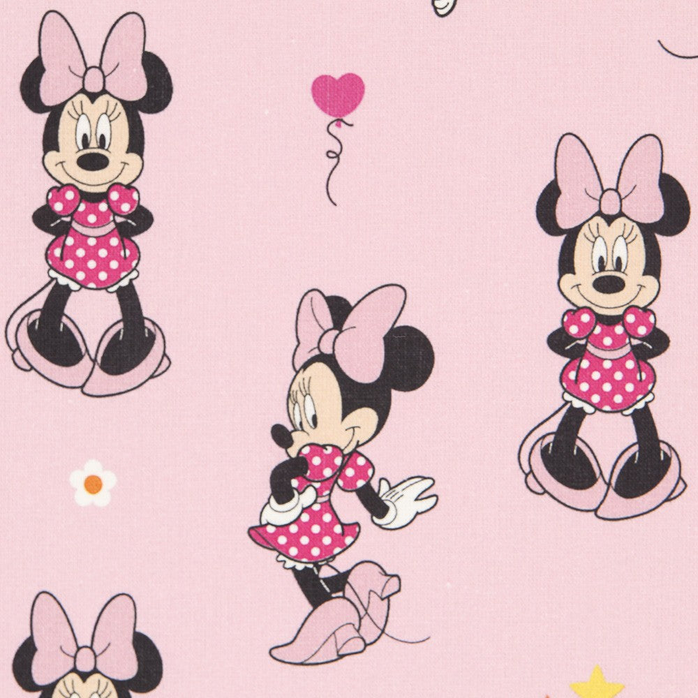Disney Minie Rosa Stoff - Ribes y Casals