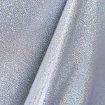Silbernes Hologramm-Stretch-Gewebe - Ribes y Casals