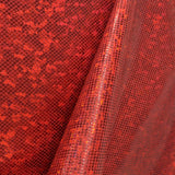 Hologramm roter elastischer Stoff - Ribes y Casals