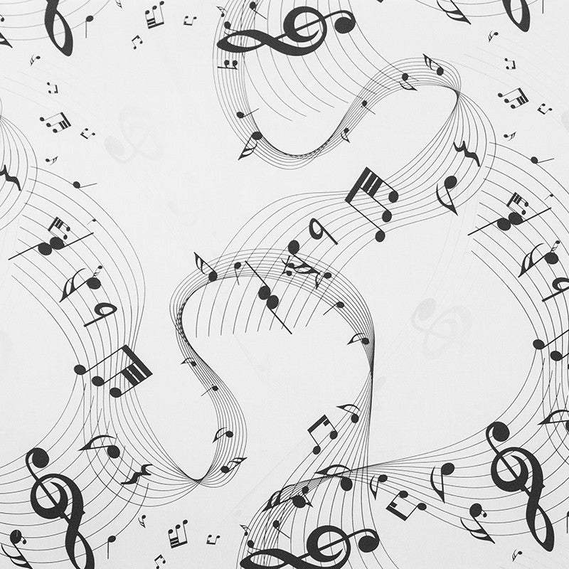 Bedruckter Stoff Baumwolle Raw Score - Ribes y Casals