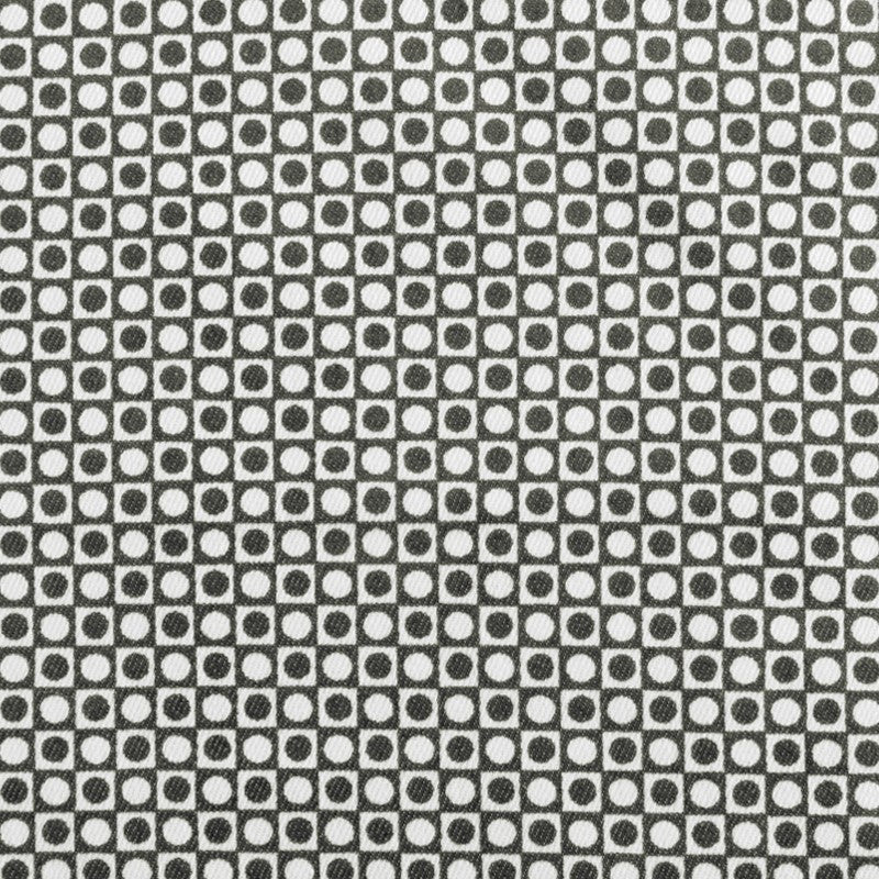 Bedruckter Stoff Beige Circle Square Print Stoff - Ribes y Casals