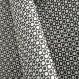 Bedruckter Stoff Beige Circle Square Print Stoff - Ribes y Casals