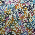 Bedruckte Stoff Tie Dye Schilder - Ribes y Casals