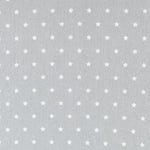 Stoff Sterne 1cm Grau Hintergrund - Ribes y Casals