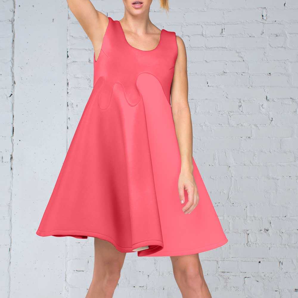 Fama Stretch Coral Basic Stoff - Ribes y Casals