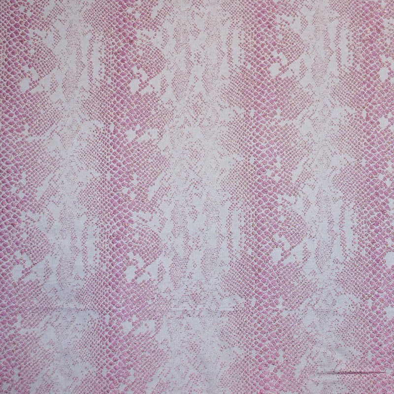 Stoff Fantasy Brokat Brokat Rosa Schuppen - Ribes y Casals