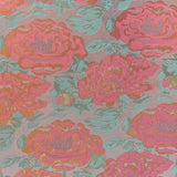 Fluoreszierende rosa Blume Fantasy Stoff - Ribes y Casals