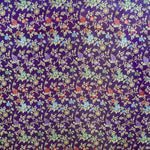 Stoff Fantasy Blumen Lila - Ribes y Casals