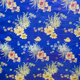 Kimono Fantasy Stoff Electric Blue - Ribes y Casals