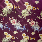 Kimono Fantasie-Stoff Bourdeaux - Ribes y Casals