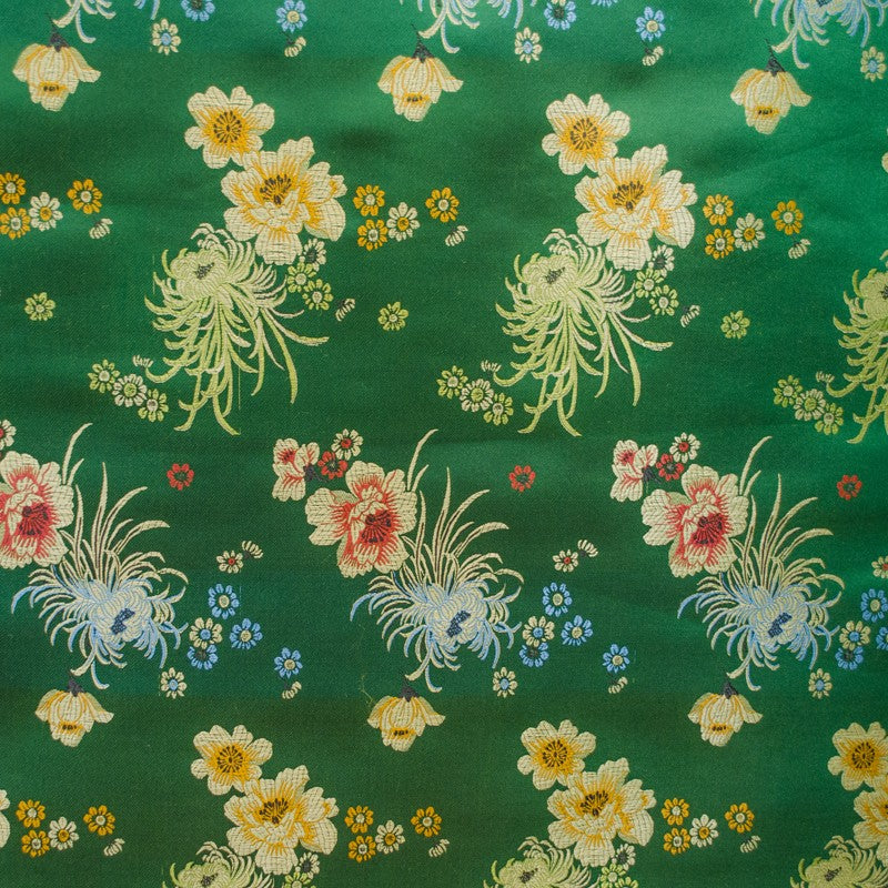 Kimono Fantasie-Stoff Grün - Ribes y Casals