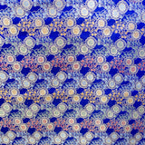 Stoff Fantasy Medaillen Electric Blue - Ribes y Casals