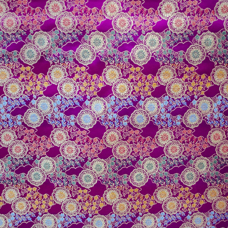 Fuchsia Fancy Fabric Medaillen Fuchsia - Ribes y Casals