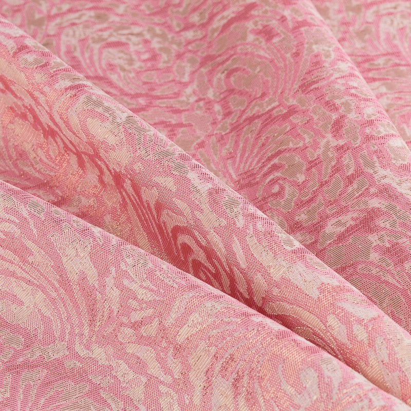 Stoff Fantasy Traces Bubblegum Pink - Ribes y Casals