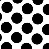 Flamenco Polka Dots Popeline Weißer Hintergrund 60mm - Ribes y Casals