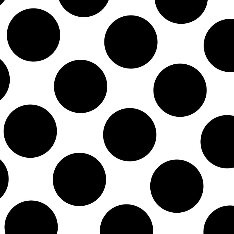 Flamenco Polka Dots Popeline Weißer Hintergrund 60mm - Ribes y Casals