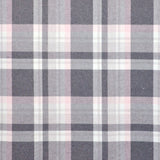 Flanelltuch kariert Rosa Grau - Ribes y Casals