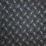 Kaschmir-Chiffon-Stoff Marineblau - Ribes y Casals