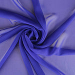 Königsblau Chiffon Chiffon Chiffon-Stoff - Ribes y Casals
