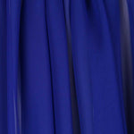 Königsblau Chiffon Chiffon Chiffon-Stoff - Ribes y Casals